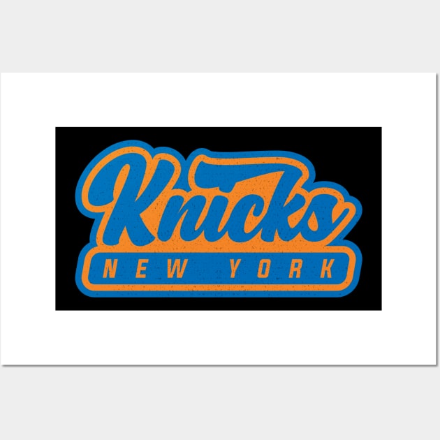 New York Knicks 01 Wall Art by Karambol